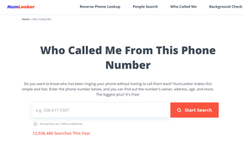 who is calling from the unknown phone number