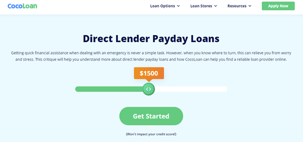 payday loans direct lender